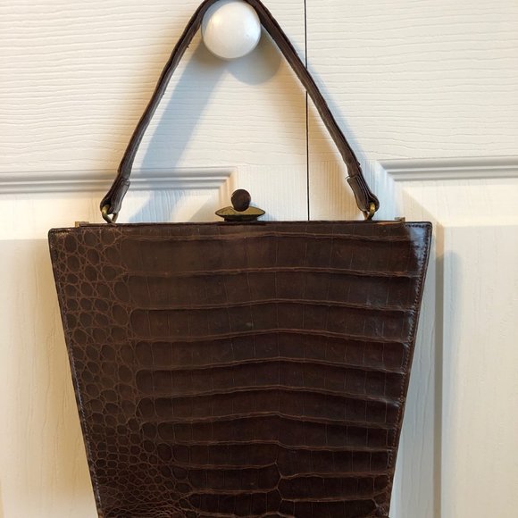 Sac Parisien Handbags - Vintage Alligator purse